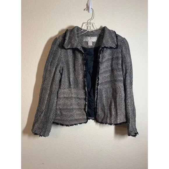 Doncaster Vintage Silk Blazer Women's Size 14 Business Casual Black Office I10 - Picture 1 of 7